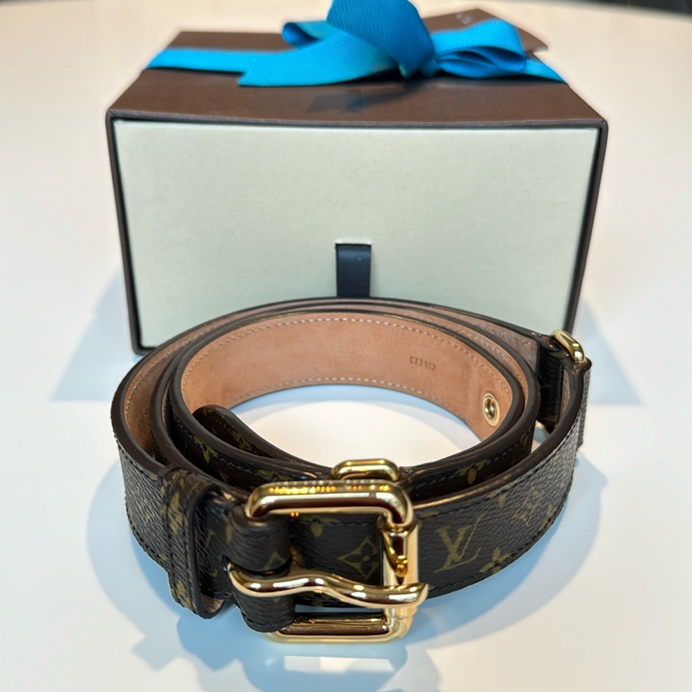 Louis Vuitton Monogram Belt 85cm